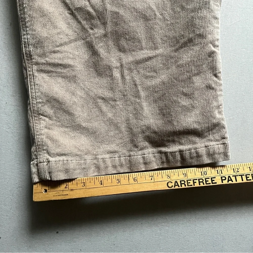 American Eagle Outfitters Low Rise Baggy Wide Leg Corduroy Pants Sz 14 - Picture 12 of 15